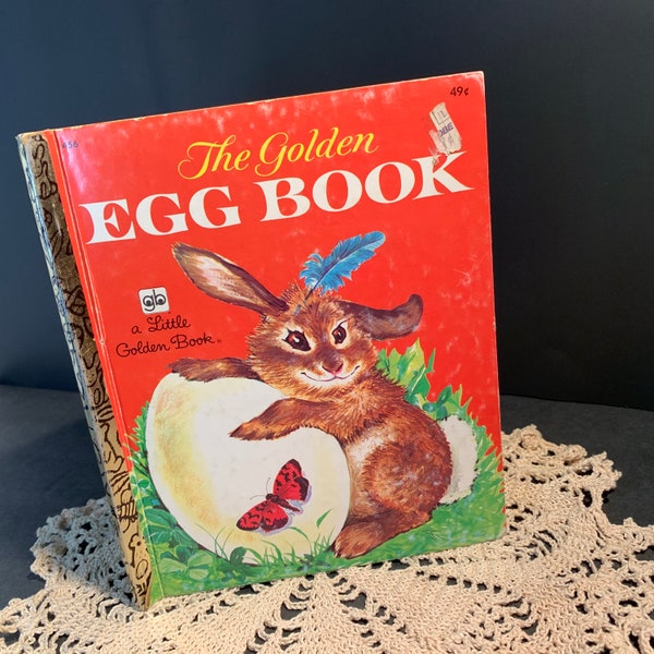 The Golden Egg Book by Margaret Wise Brown - Little Golden Book 1974