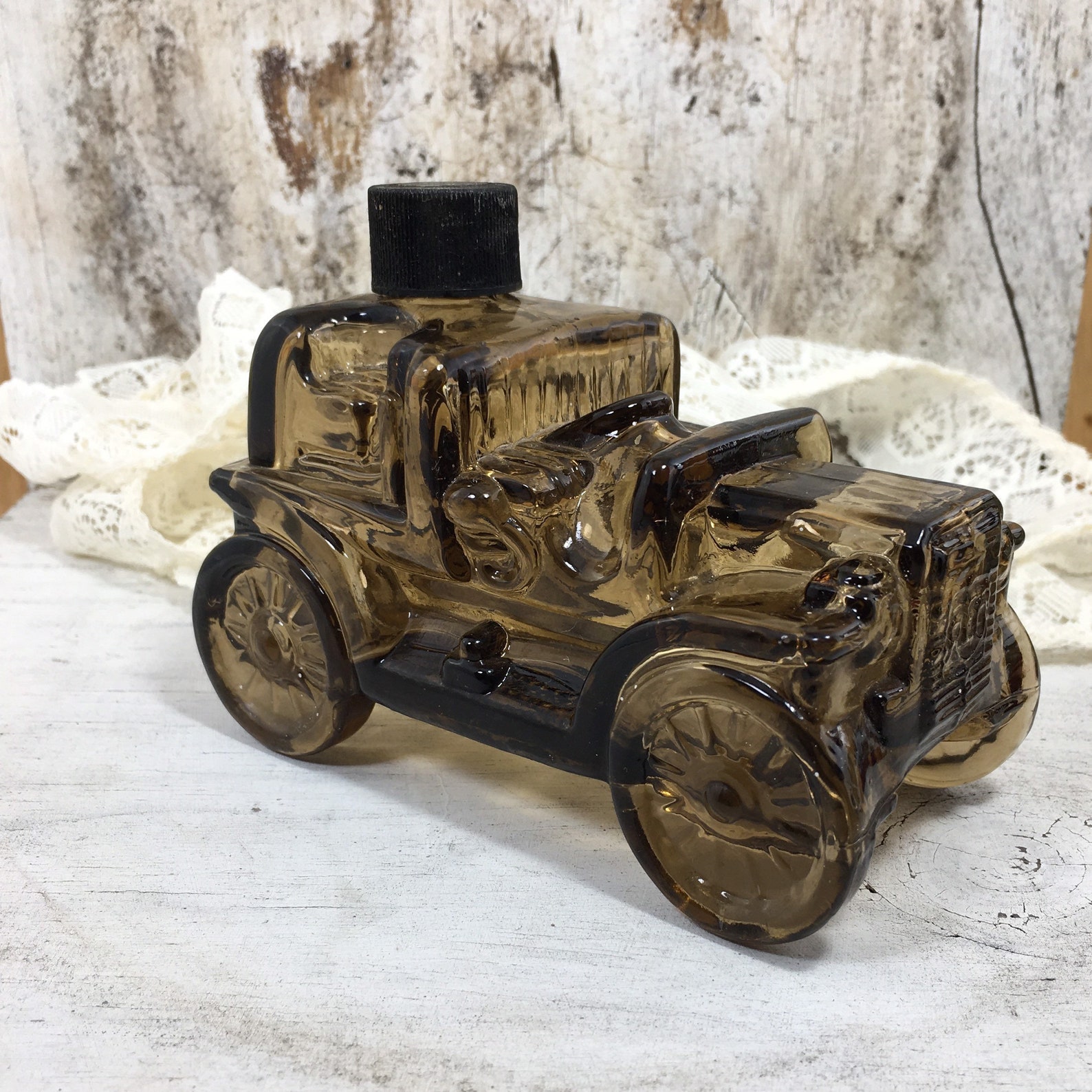 Avon Car Cologne Bottle Vintage Avon Amber Brown Antique Car | Etsy