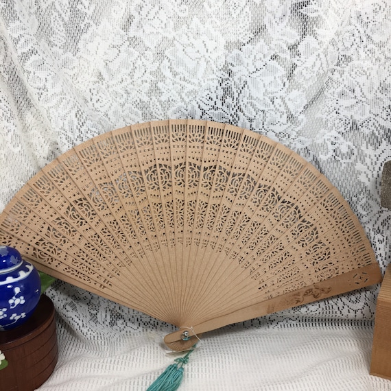 Bamboo Folding Hand Fan, Handcrafted Folding Hand 