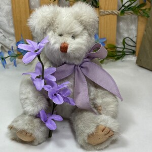 Plush Collectable Teddy Bear,  Jointed Posable Stuffed Teddy Bear, Boyds Bears?