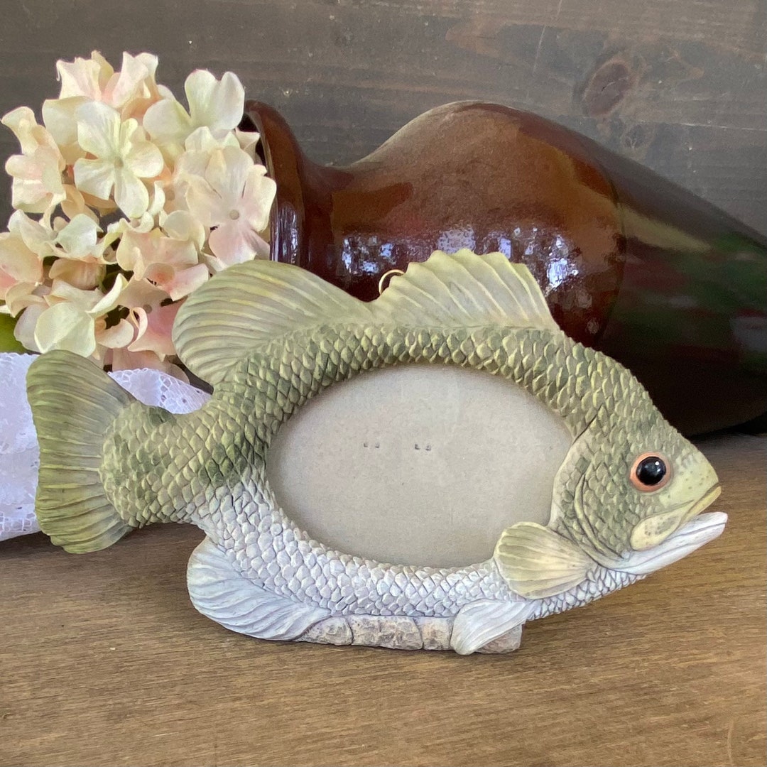 Vintage Fish Picture Frame Etsy