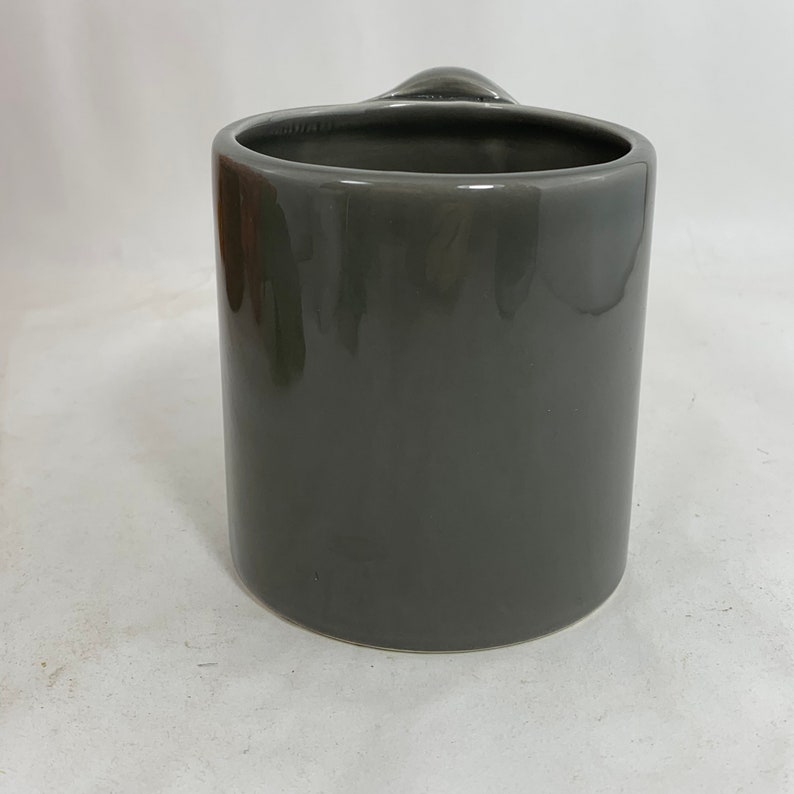 Vintage Gray Elephant Mug Coffee Tea Cup by Bergschrund Seattle, 1987, Vintage image 6