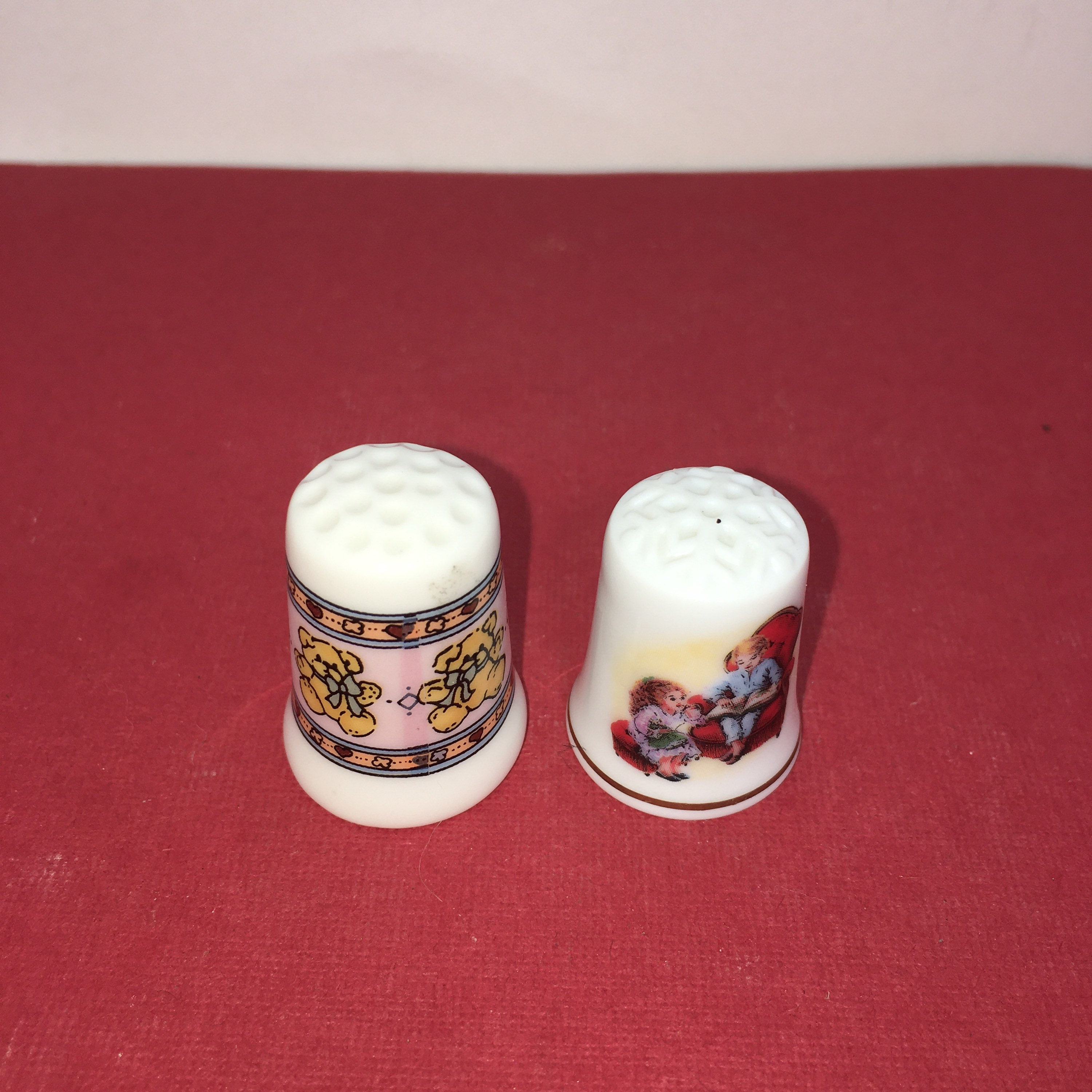 Collectible Thimbles Five Decorative Thimbles Etsy Canada