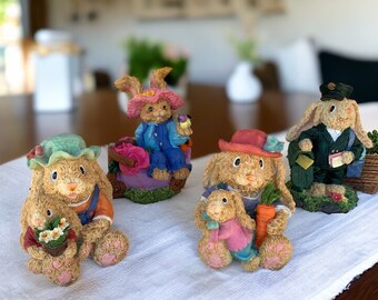 ビンテージドール　イースターバニー　うさぎ　ウサギ　bunny バニー　レトロ ヴィンテージ 90 年代 Play by Play イースター バニー ウサギ