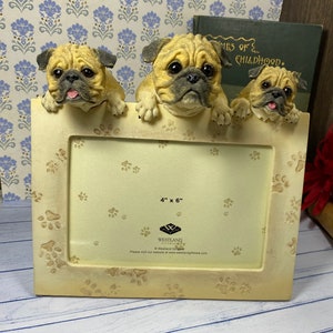 Pug photo shop frame