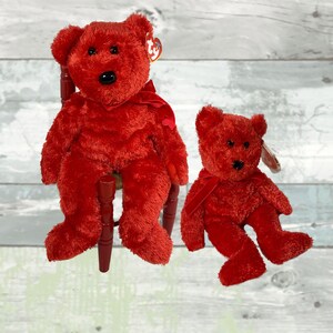 Sizzle the bear, Ty Beanie Buddie & Sizzle Ty Beanie Baby 2001