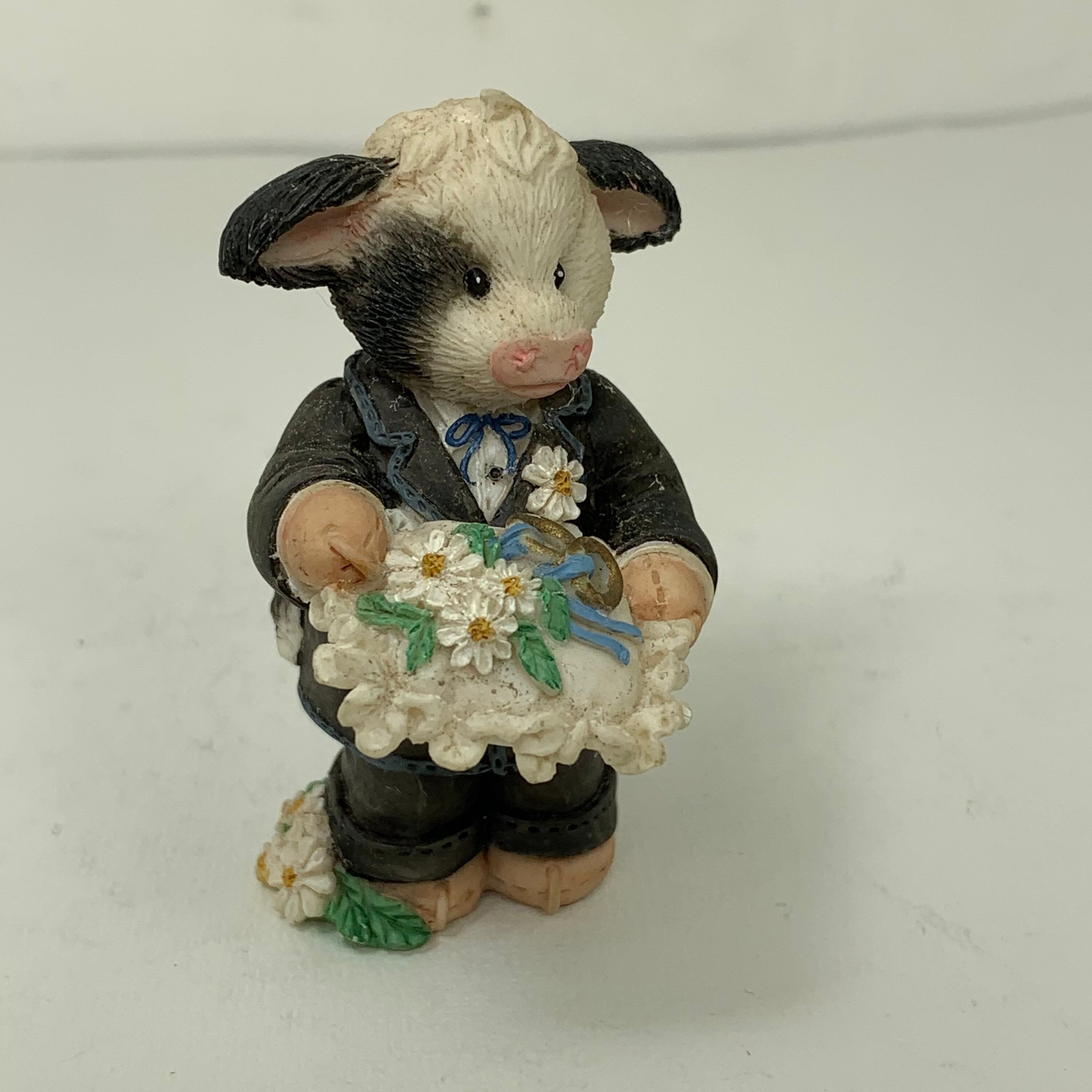 Ring Bearer Mary Moo Moos Figurine 167568 | Etsy