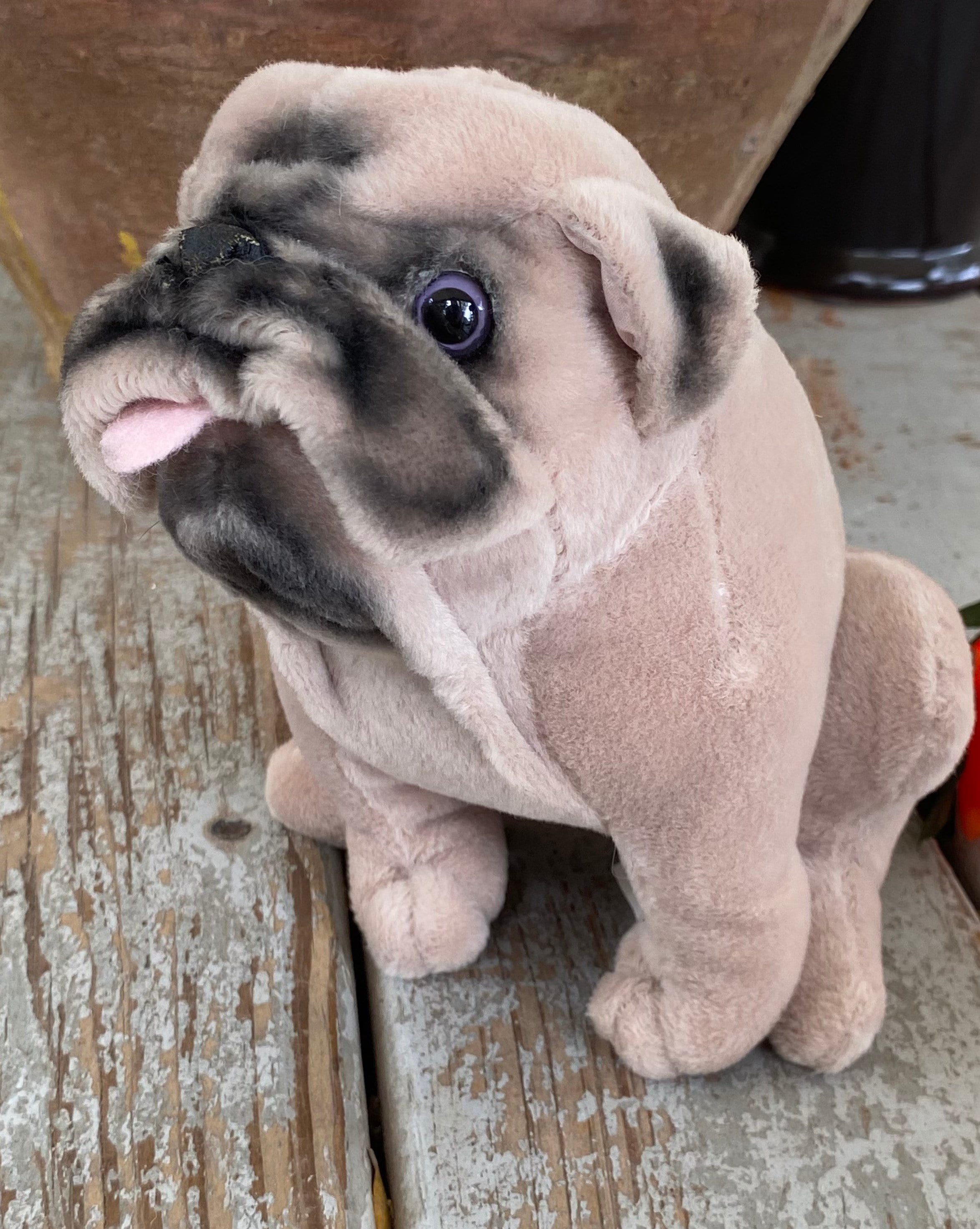 ヴィンテージ パグ 犬 North American Bear Co. - 舌を出したパグの