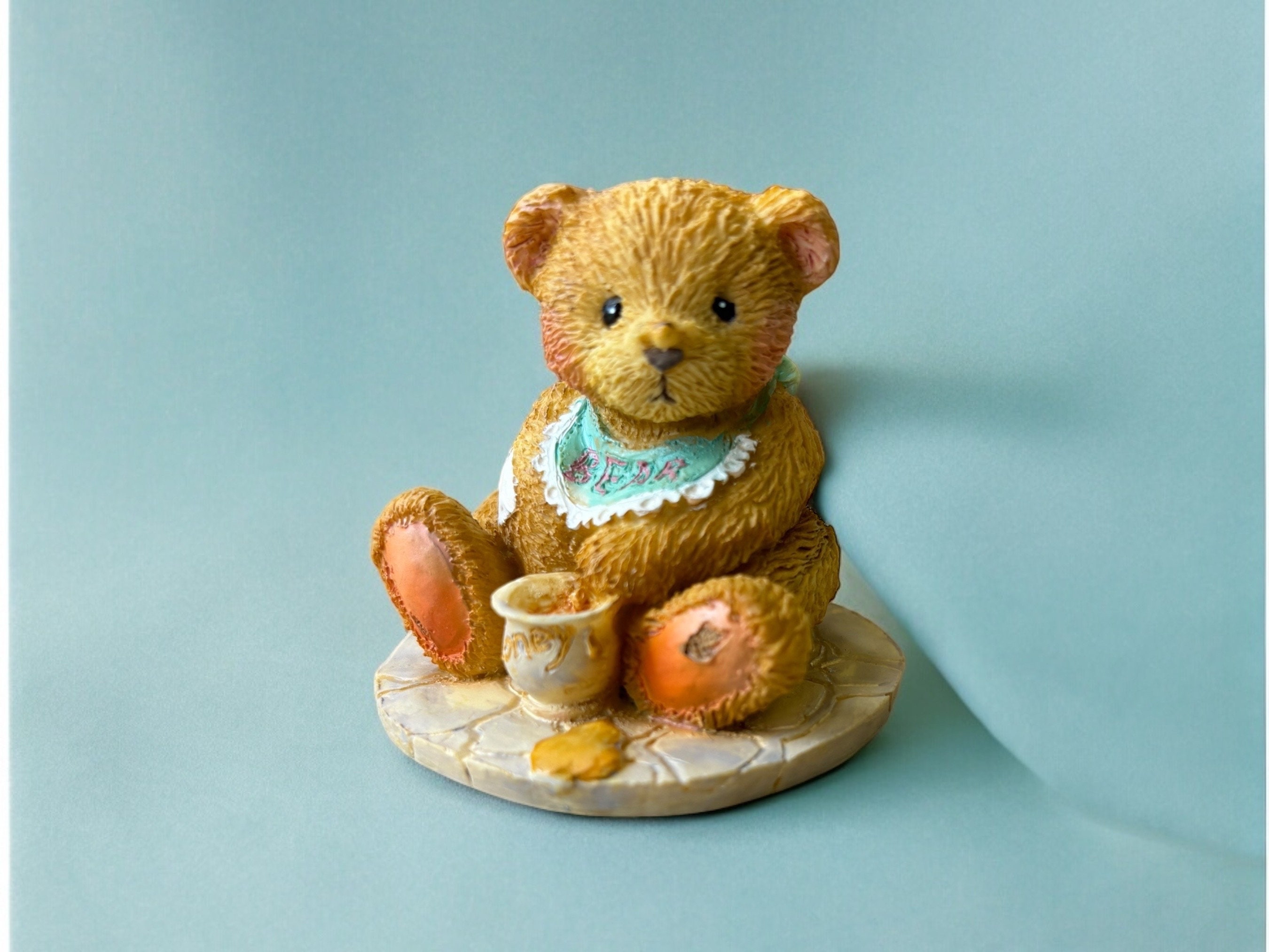 cherished テディベア置物 Cherished teddy bear - Etsy 日本