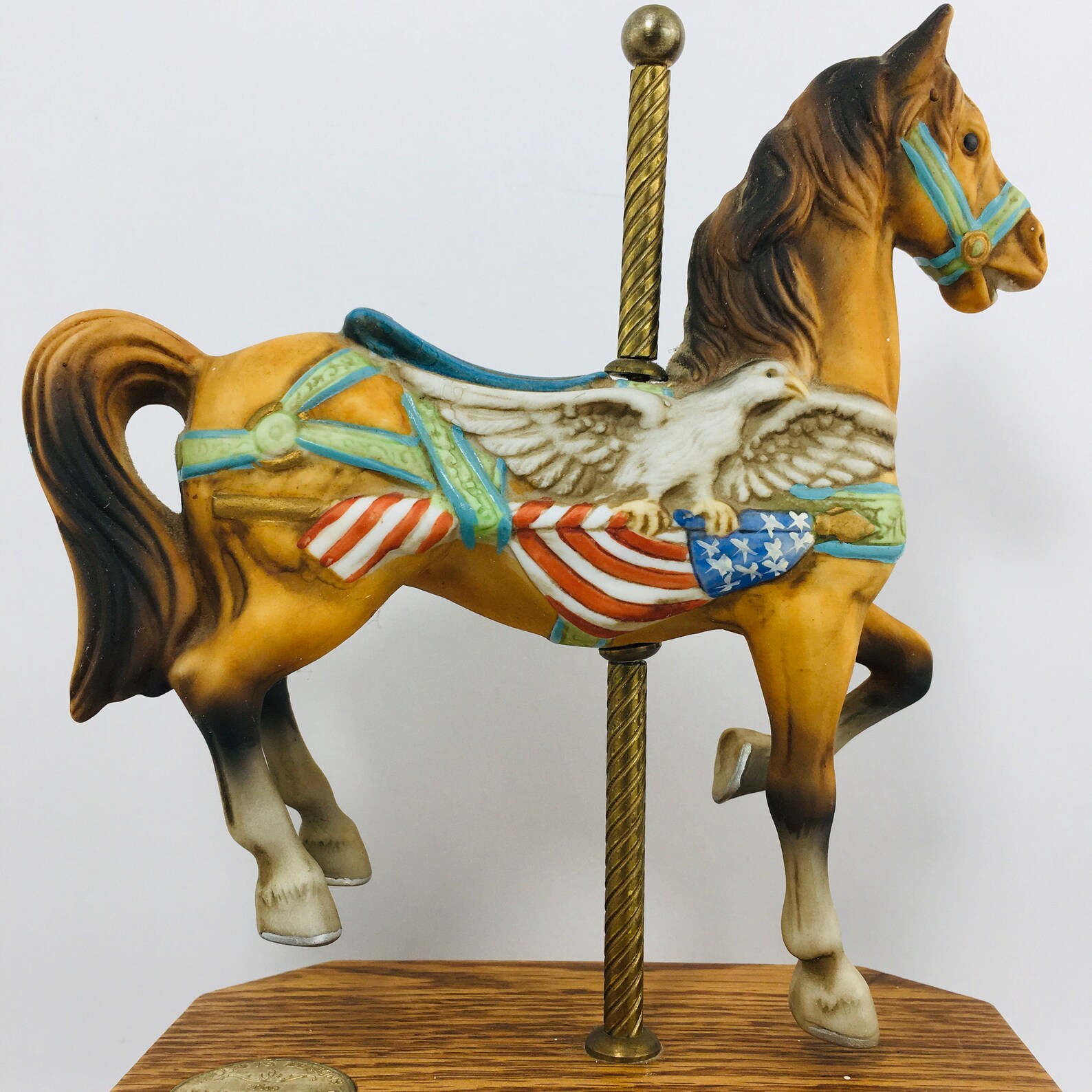 Willitts Designs Vintage Carousel Horse Music Box America The Etsy UK