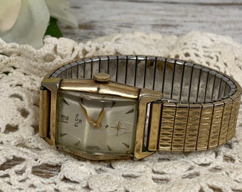 Vintage 10k gold filled Elgin 19 Ladies Watch