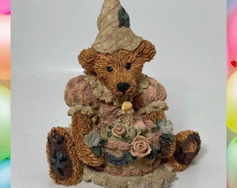 Boyds Bears Birthday Teddy Bear Figurine, Birthday Gift for the Bear lover