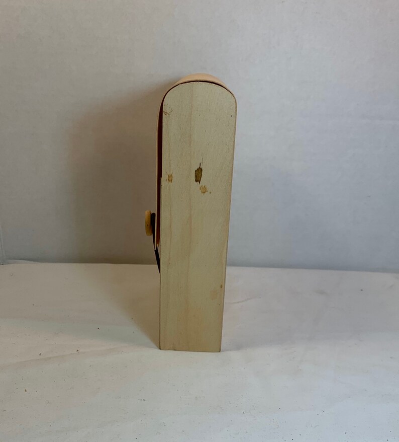 Pouch Style Box with Latch Unique Wooden Pouch Recyclable | Etsy