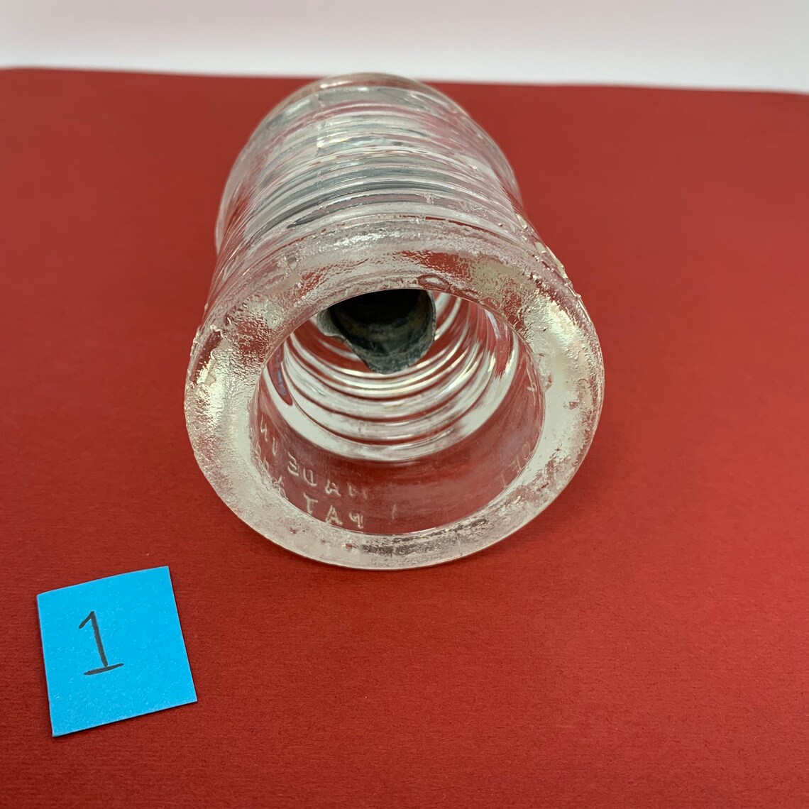 PYREX 4 Clear Glass Insulator Made in the USA Telephone Wire Etsy
