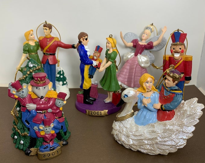 Vintage CVS Nutcracker Ornaments Complete Set of 6 Etsy