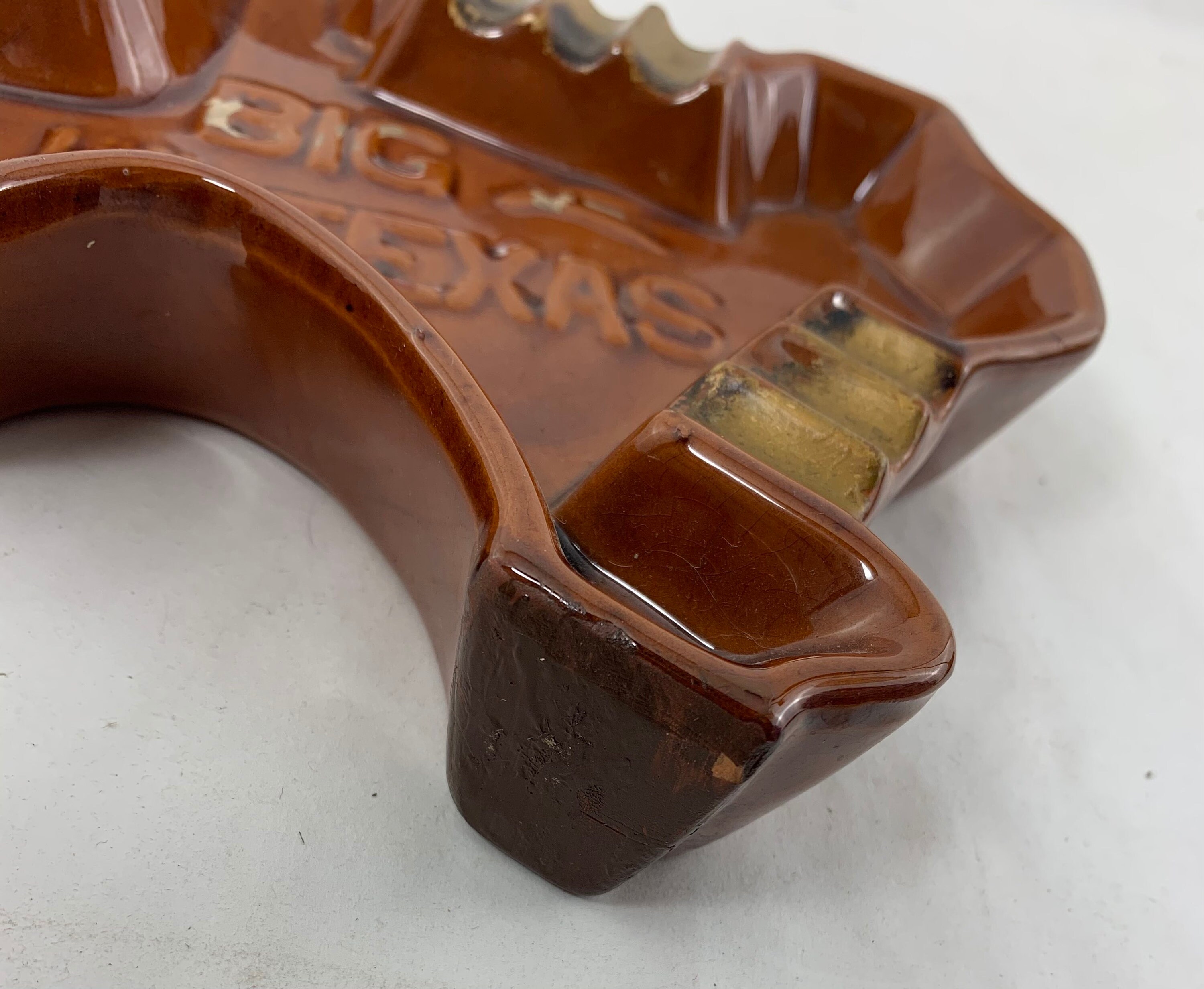 Big Like Texas Vintage Ashtray Texas Souvenir Coin Tray Etsy