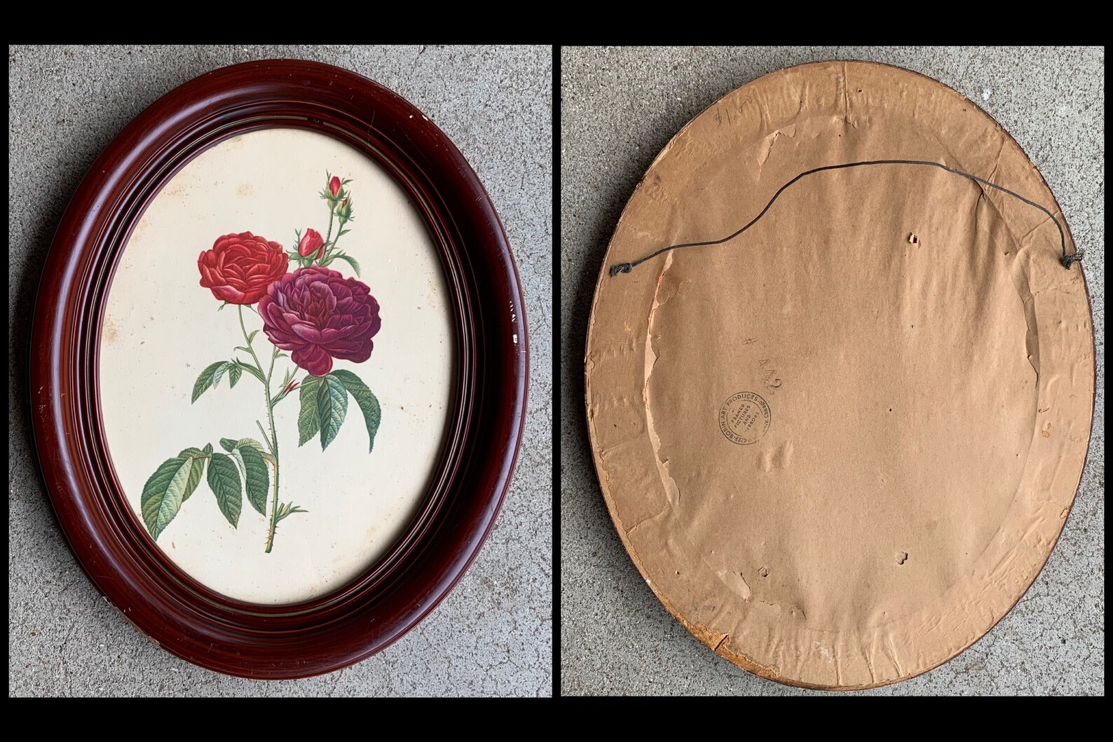 Borin Art Products Chicago 442 Framed Print of Roses Floral Etsy