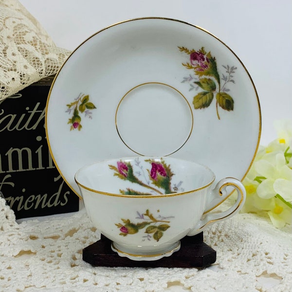 Rossetti Demitasse Espresso Cup & Saucer Set, Occupied Japan