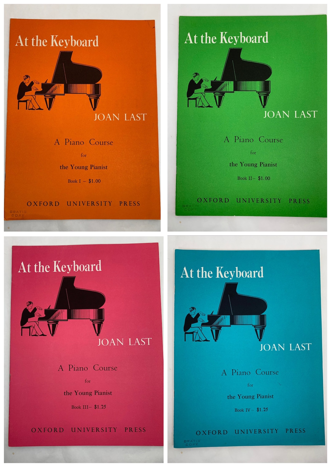 Joan Last Piano Course for the Young Pianist at the Keyboard Etsy