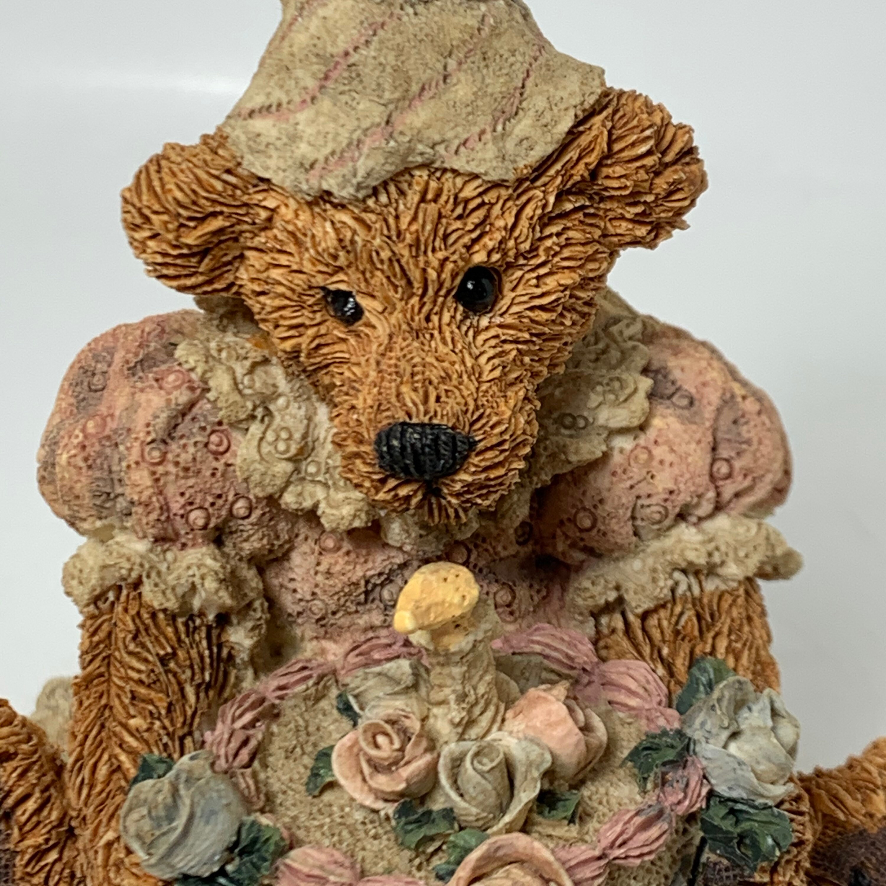 Boyds Bearsのバースデーテディベアの置物、クマ好きの方への誕生日