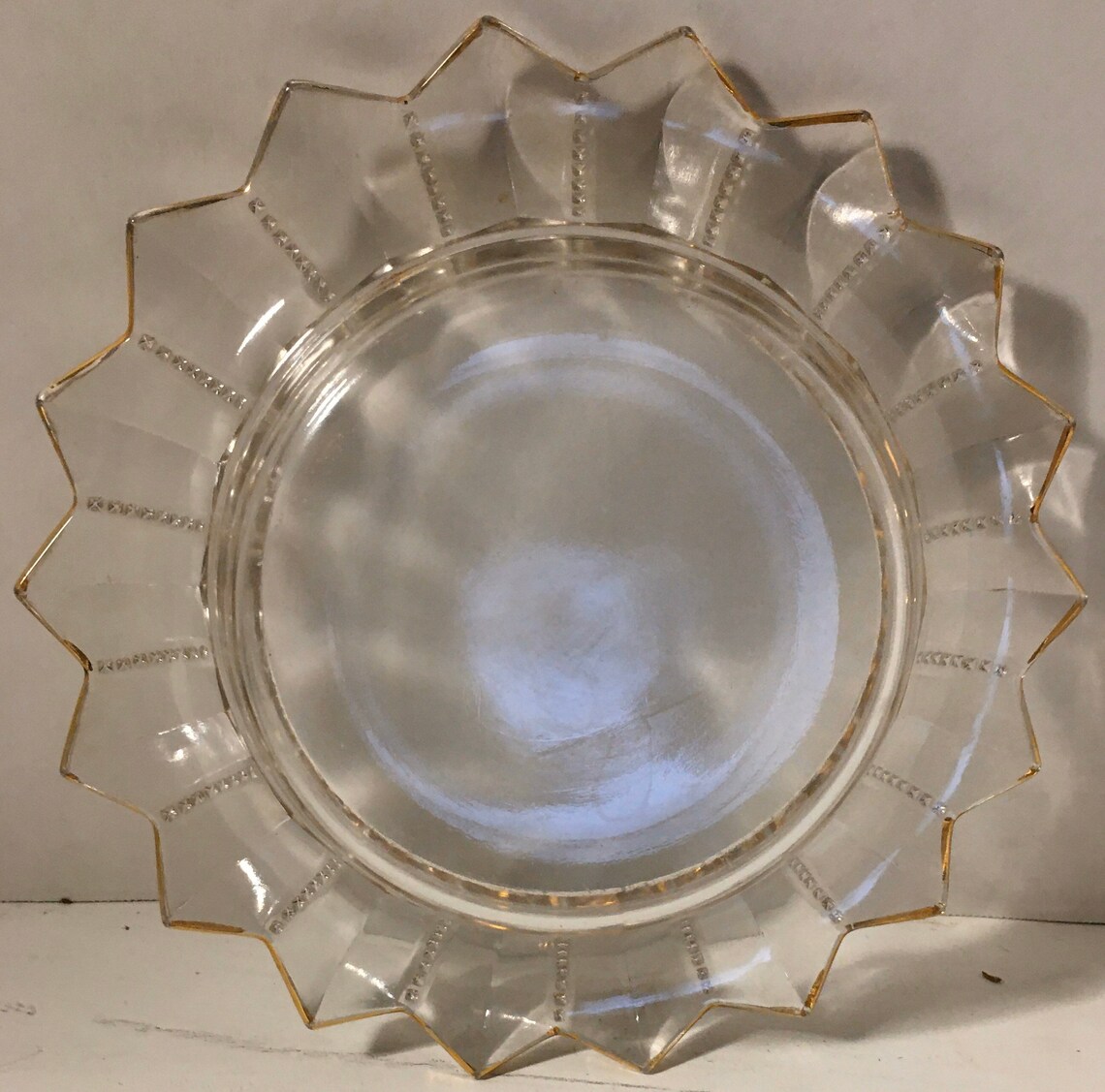 Vintage Covered Butter Dish Early American Pattern Glass Etsy