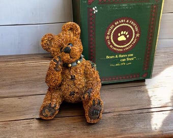 Boyds Bear The Simple Bear Figurine, Humboldt The Simple Bear #227703, 1997 Teddy Bear Figurine