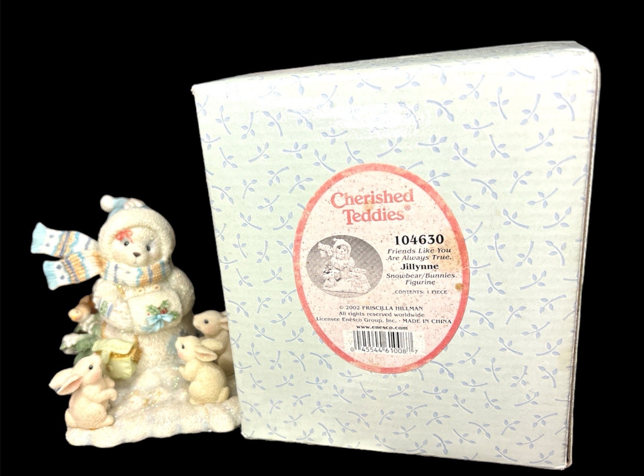 その他 Cherished Teddies 104630 Jillynne Cherished Teddies Jillynne 104630 Friends Like You Are Always True