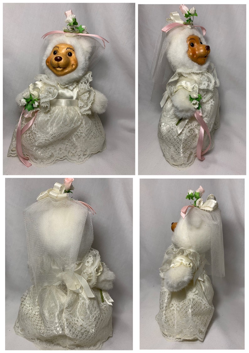 Robert Raikes Bears Bob and Caro L Bride and Groom Raikes Etsy