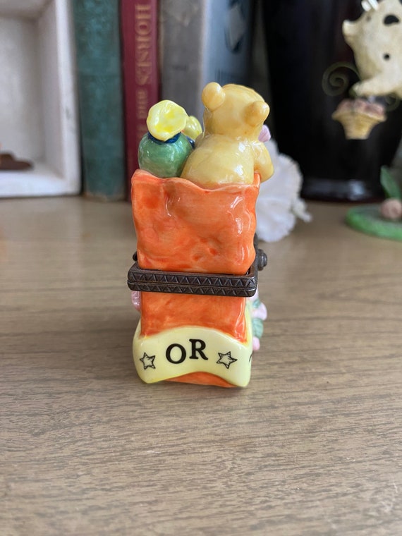 Vintage Winnie the Pooh Porcelain Halloween Trink… - image 3
