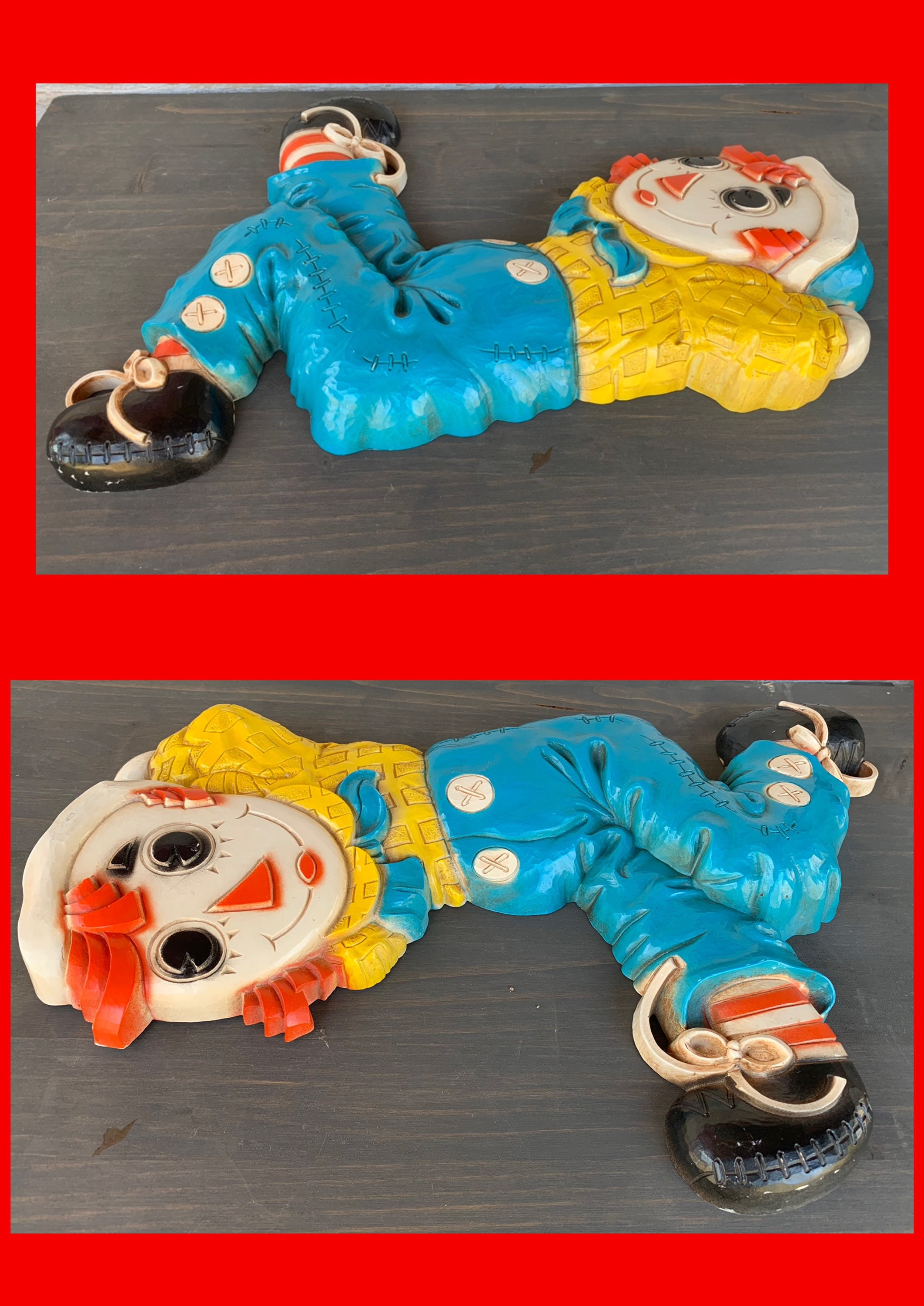 ヴィンテージ ラガディ・アン＆アンディ ウォールプラーク 1977年 ボブ