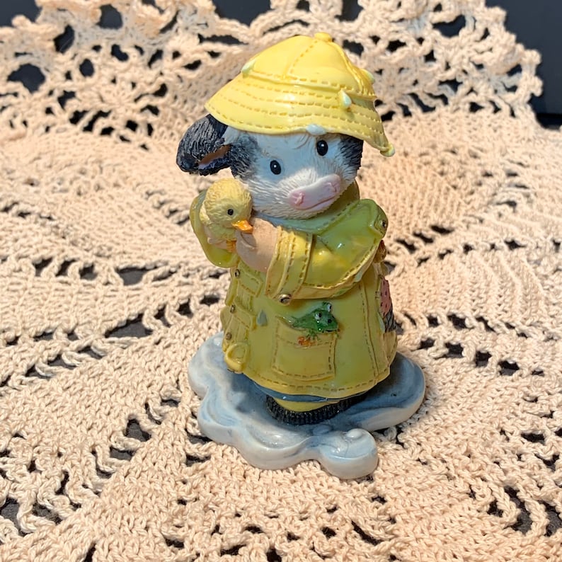 Mary\u2019s Moo Moos April I\u2019m So Lucky Your My Ducky 257494 Enesco 1996