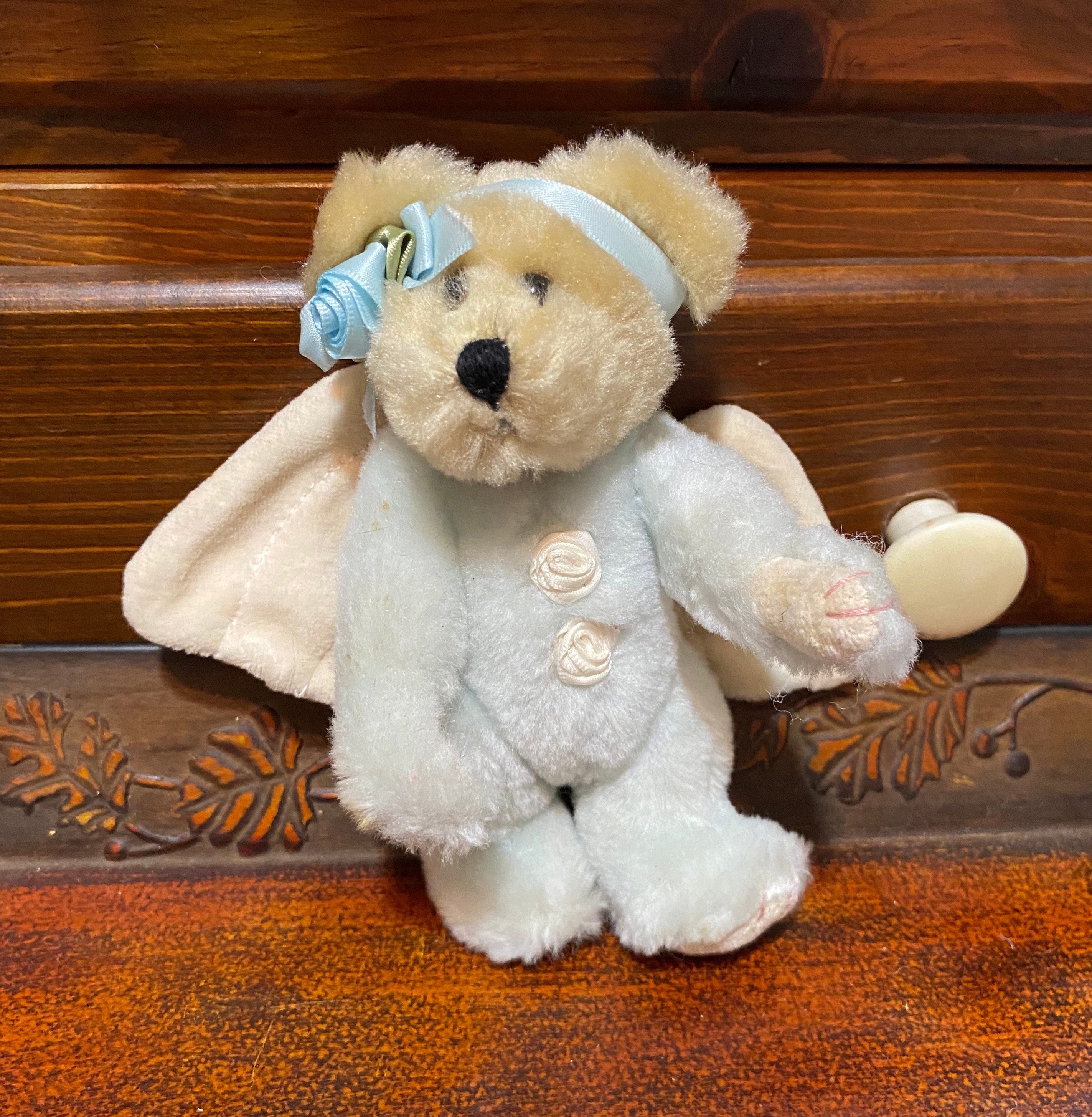 Boyds Bears Plush Angel Bear Ornaments - Serena Goodnight, Cassie