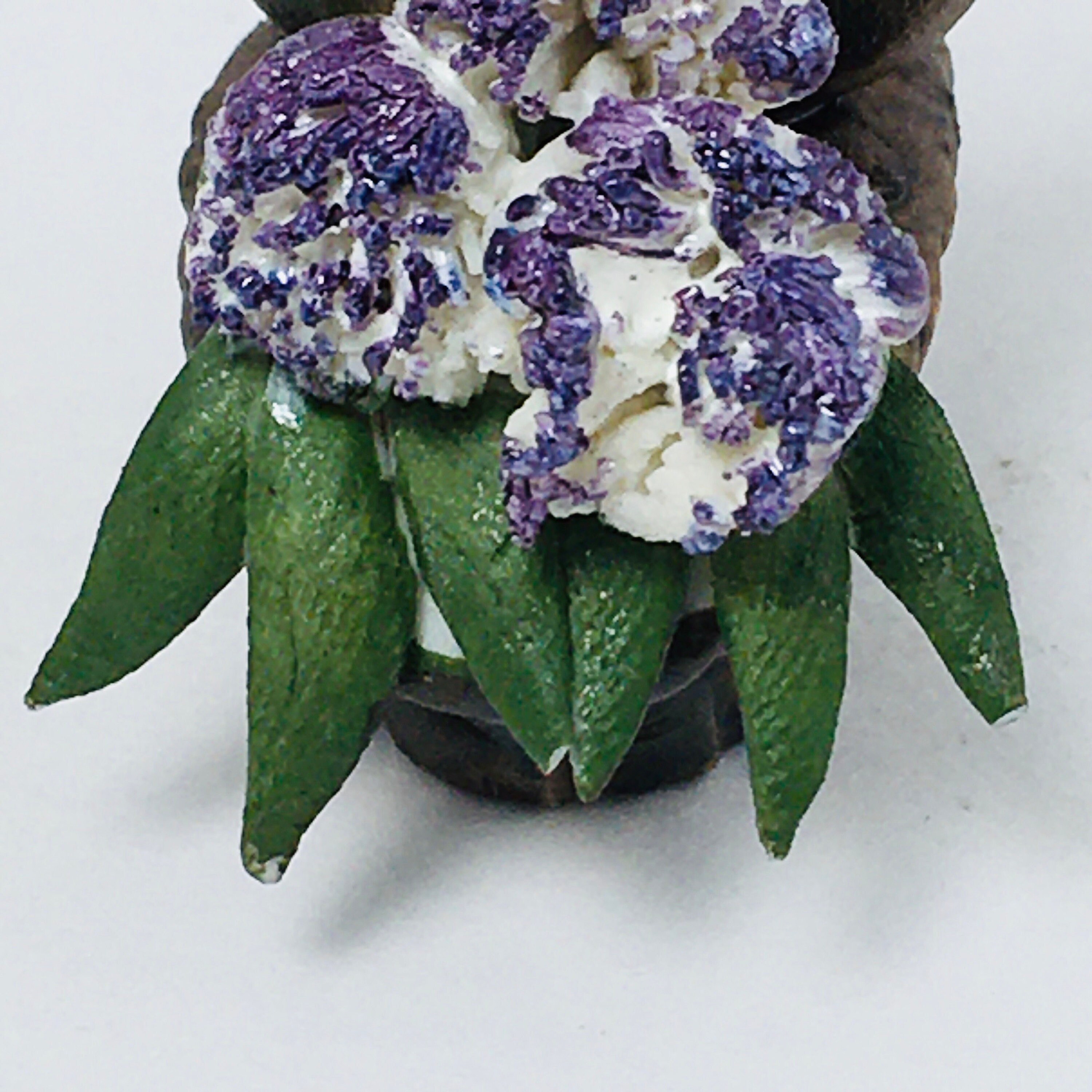 Miniature Chrysanthemum Bouquet Franklin Mint Flowers Of The Etsy