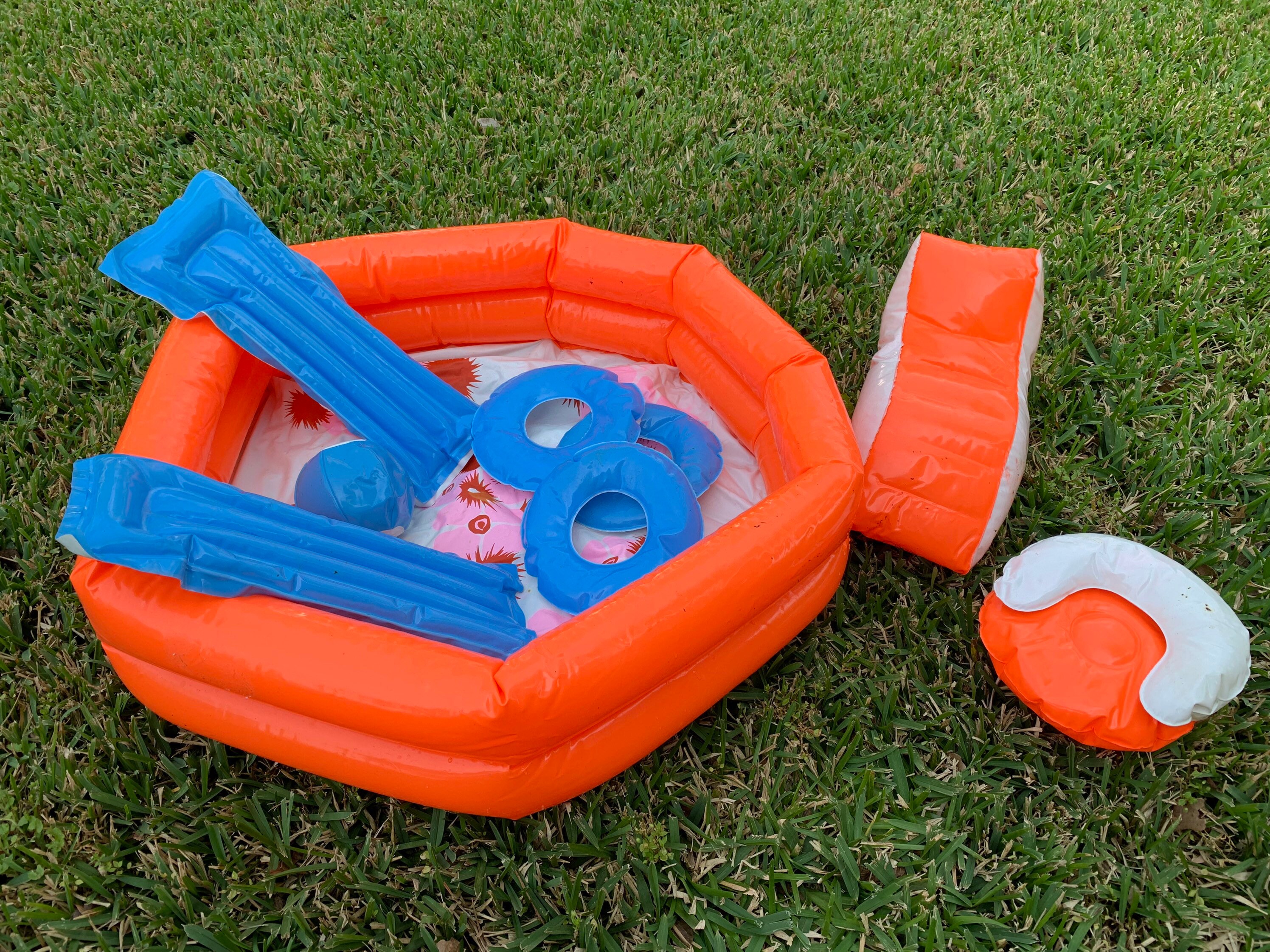 Inflatable barbie pool hotsell