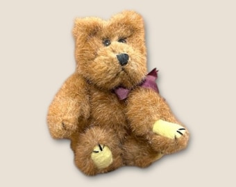 Vintage Boyds Bear Neville, 6 inches, Posable Teddy Bear, Jointed Bear