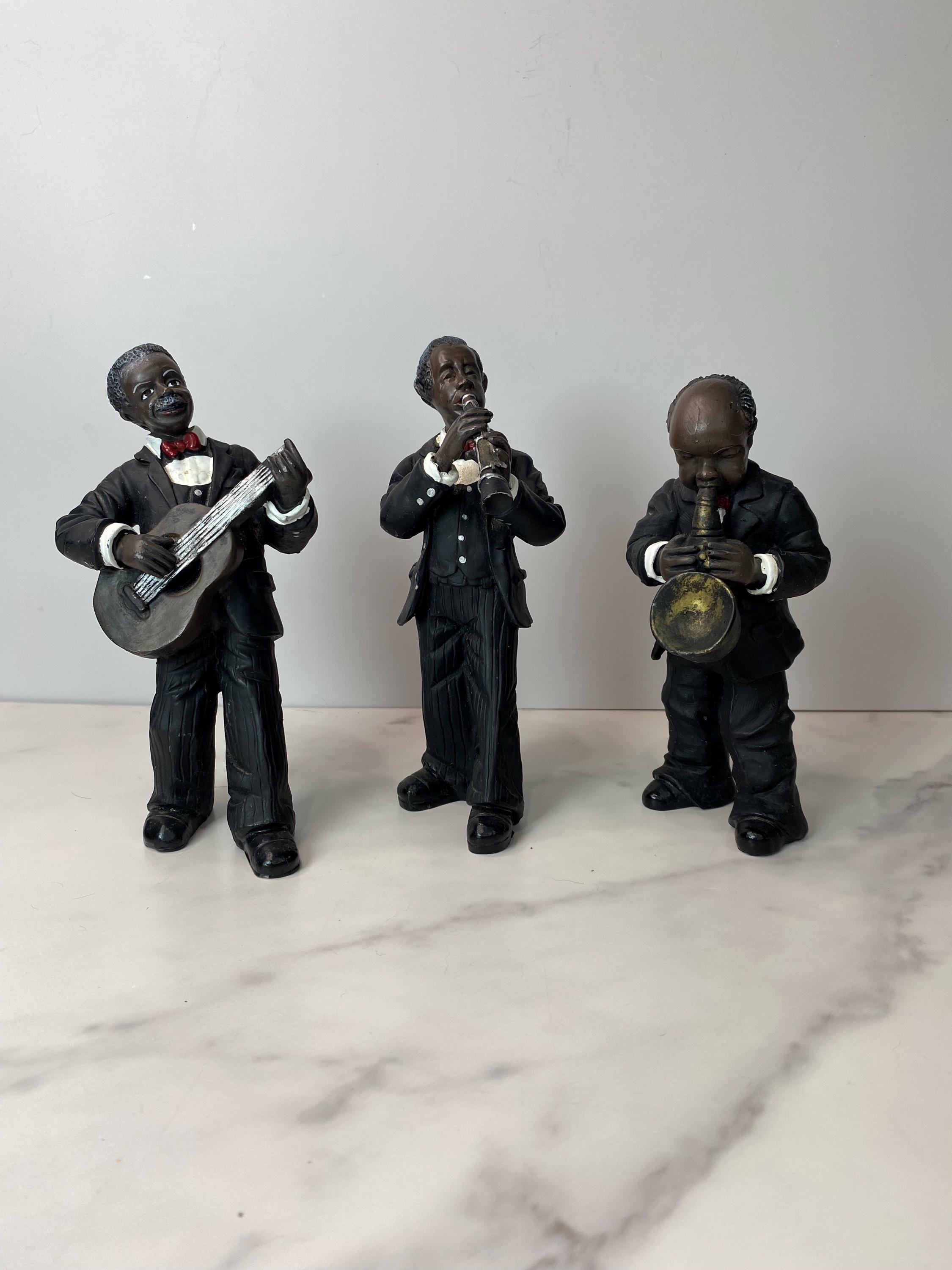 Vintage jazz musician figurines - Etsy 日本