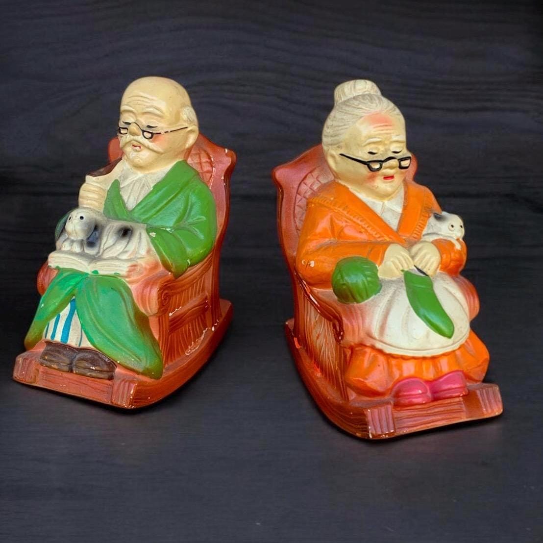 Alcancía vintage de abuela, alcancía de abuelo, alcancía japonesa - Etsy  México, image size:1108x1108