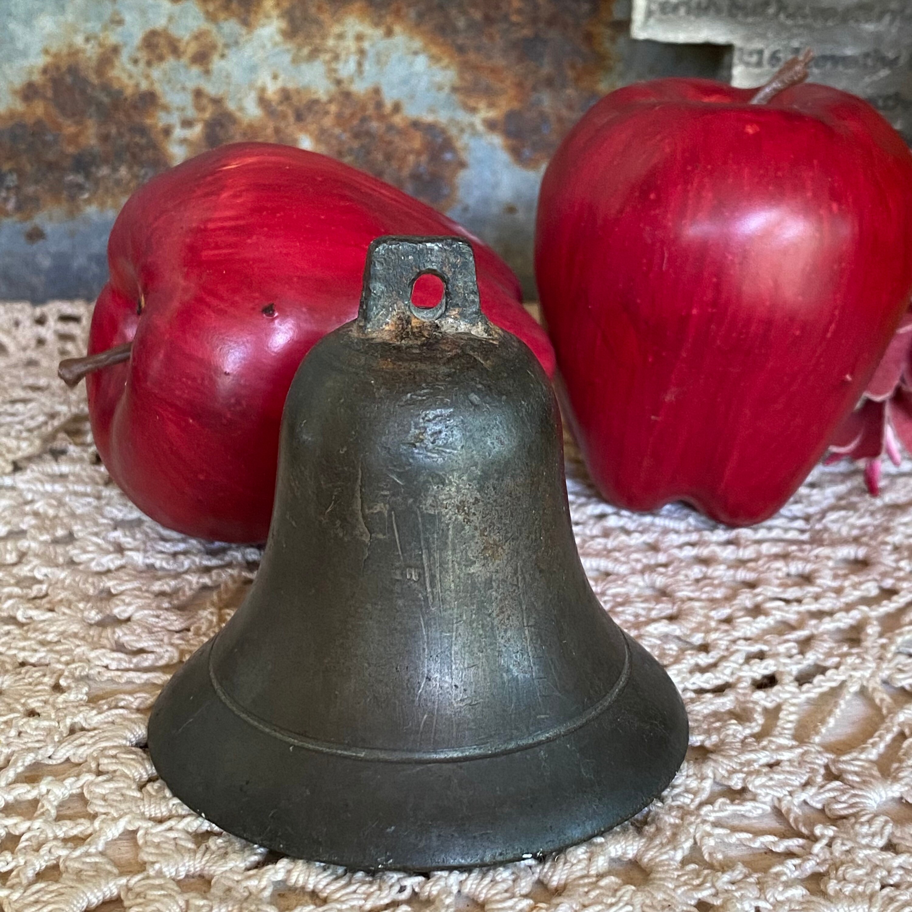 人気商品の再入荷情報をお届け！ Brass Antique Dinner Etsy - Bell Brass Hanging Vintage Bell, 靴