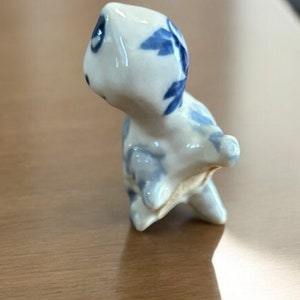 Miniature Blue and White Turtle Figurine, Blue Delft Turtle, Vintage - Etsy