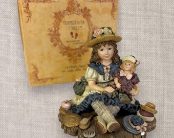 Boyds Bears Yesterday's Child "Ashley with Chrissie…Dress Up" Figurine in Box STYLE #3506 - I Wanna Be Series - Dollstone Collection