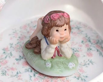 Vintage Hallmark Little Gallery Fine Pewter Figurine - “sunshine
