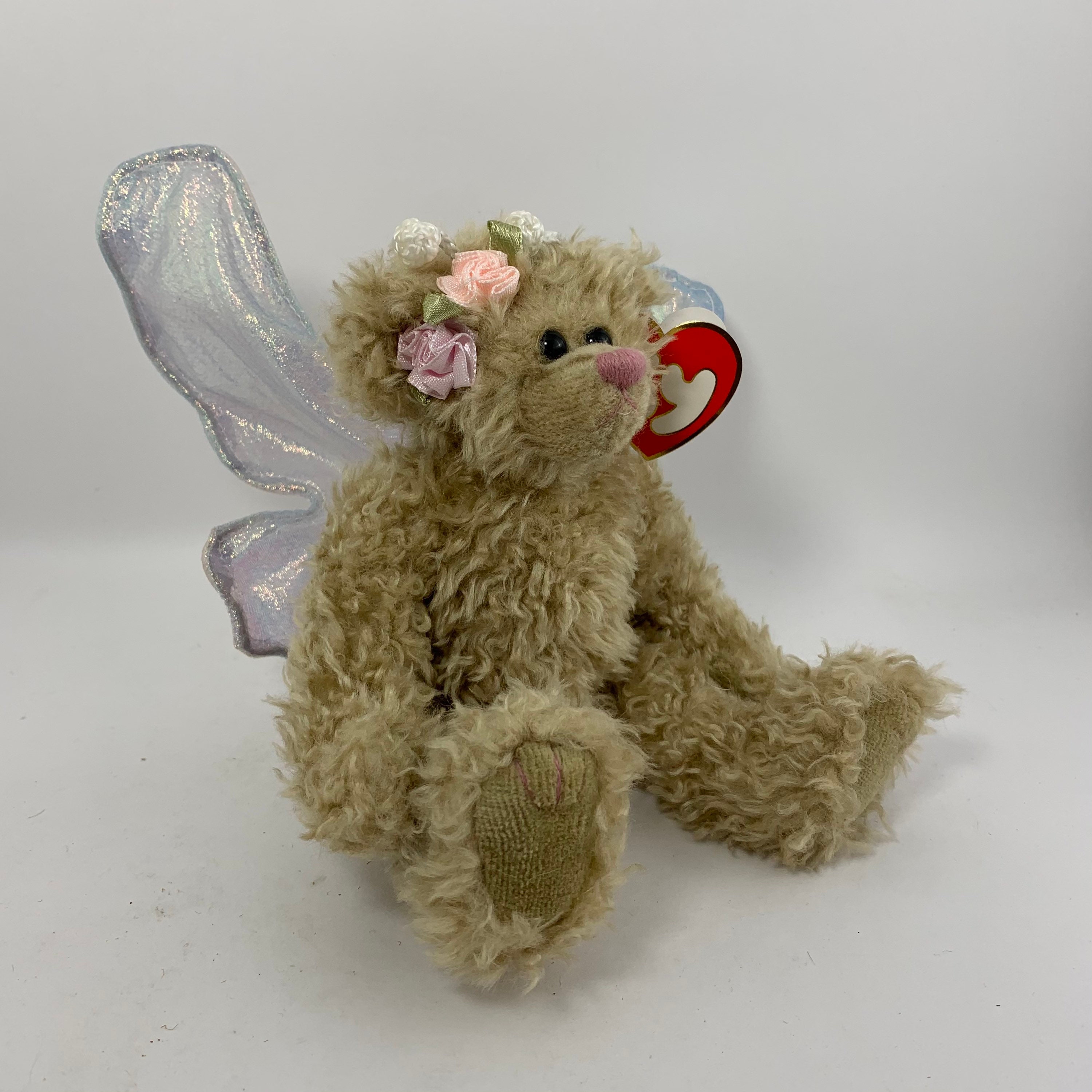 TY Beanie Babies Rafaella Angel Bear 1993 Attic Treasure Etsy