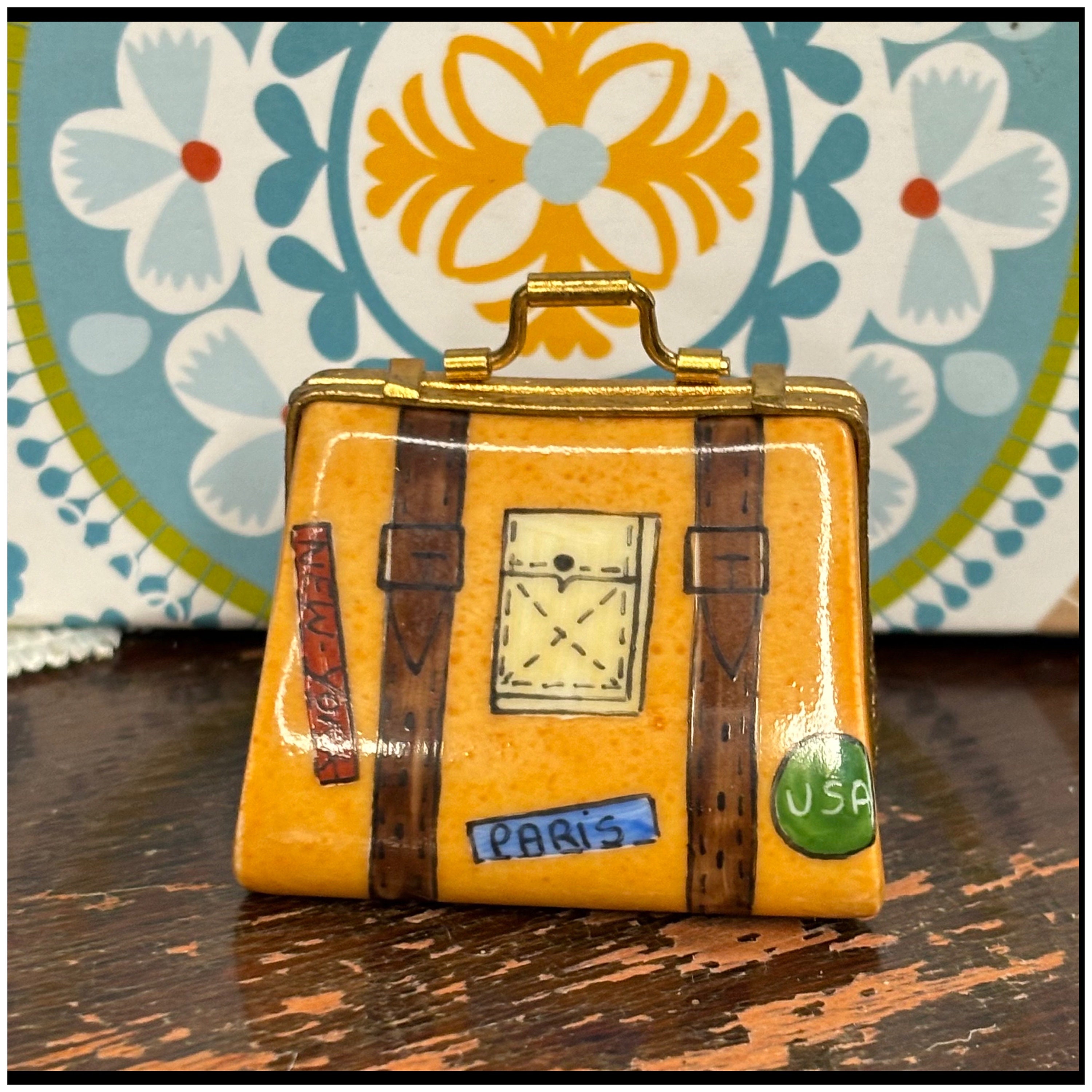 Limoges Box Suitcases - Etsy
