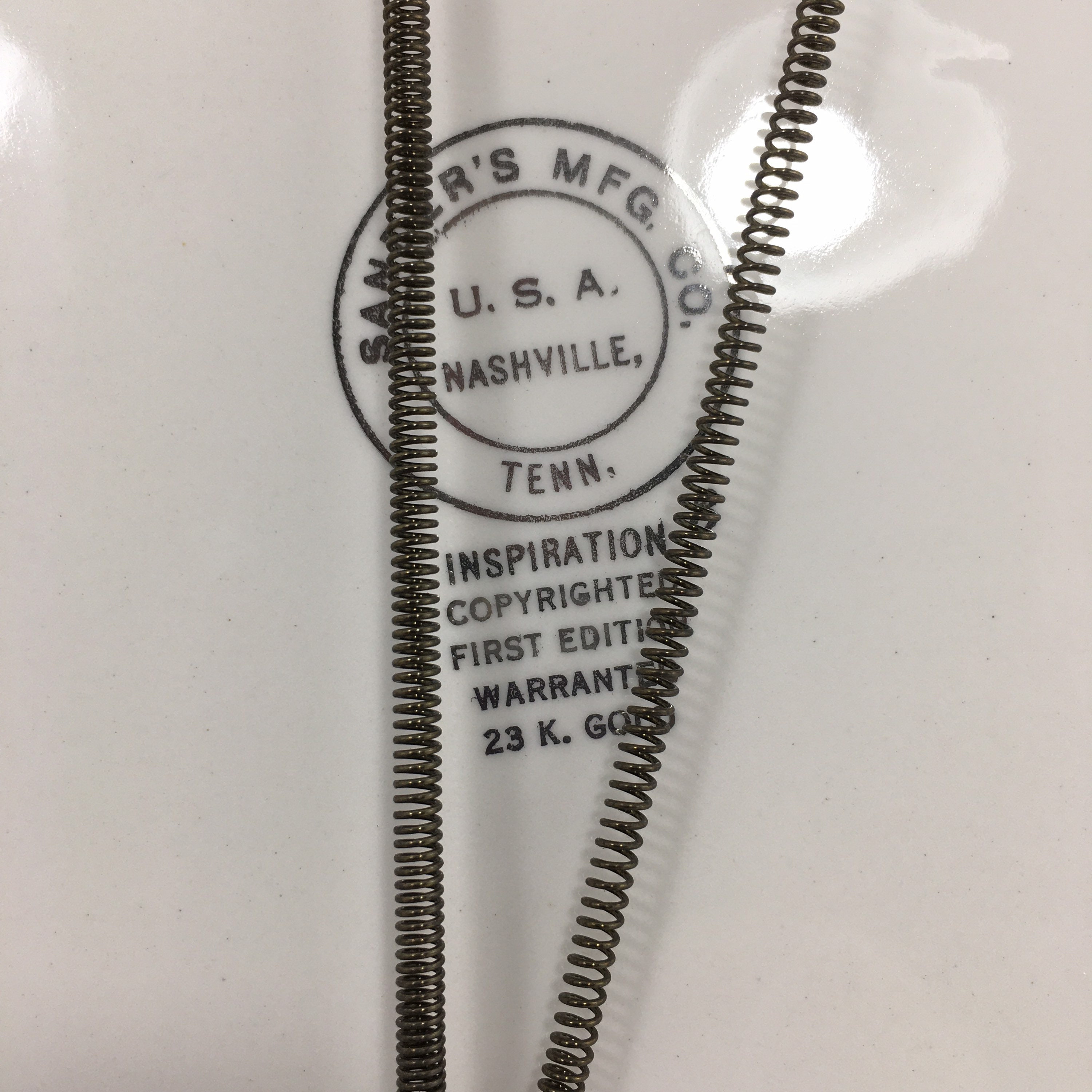 Religious Inspiration Plate of Jesus by Sanders Mfg Co 23K Etsy