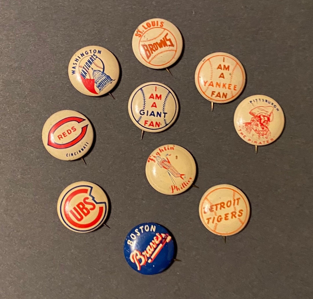 Washington Nationals MLB Fan Pin, Buttons for sale