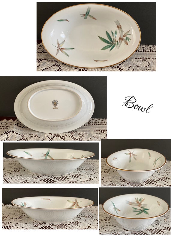 Vintage Noritake Canton 5027 Bamboo Fine China - Etsy