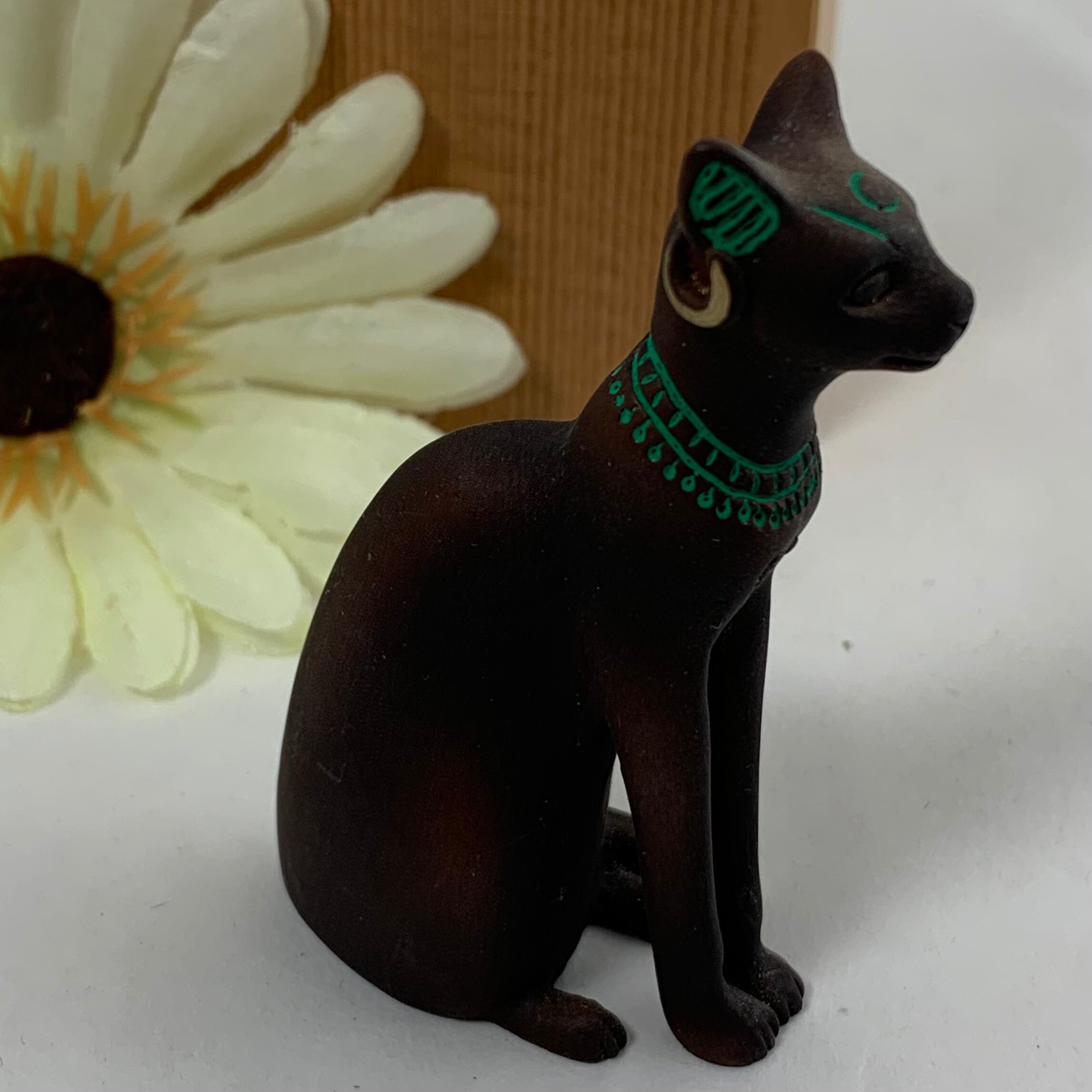 franklin mint cat curio