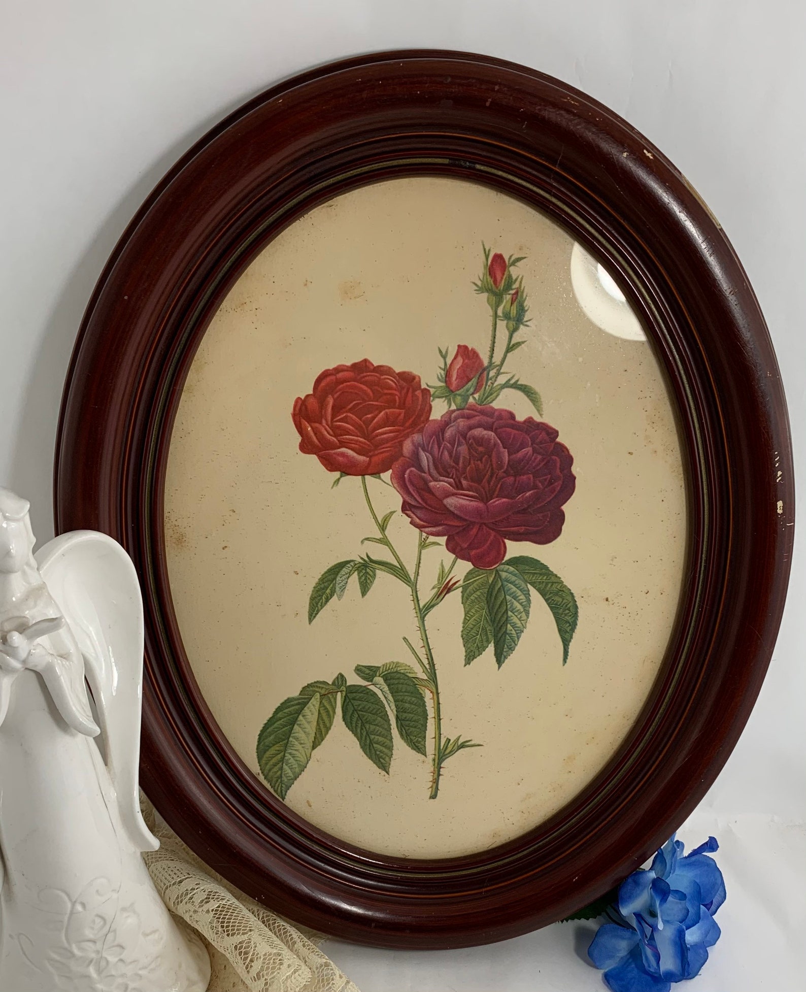 Borin Art Products Chicago 442 Framed Print of Roses Floral Etsy