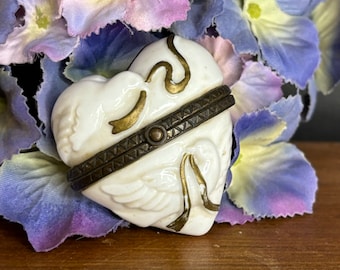 美しいフランスのリモージュボックスハート SKU: L319 - Etsy 日本