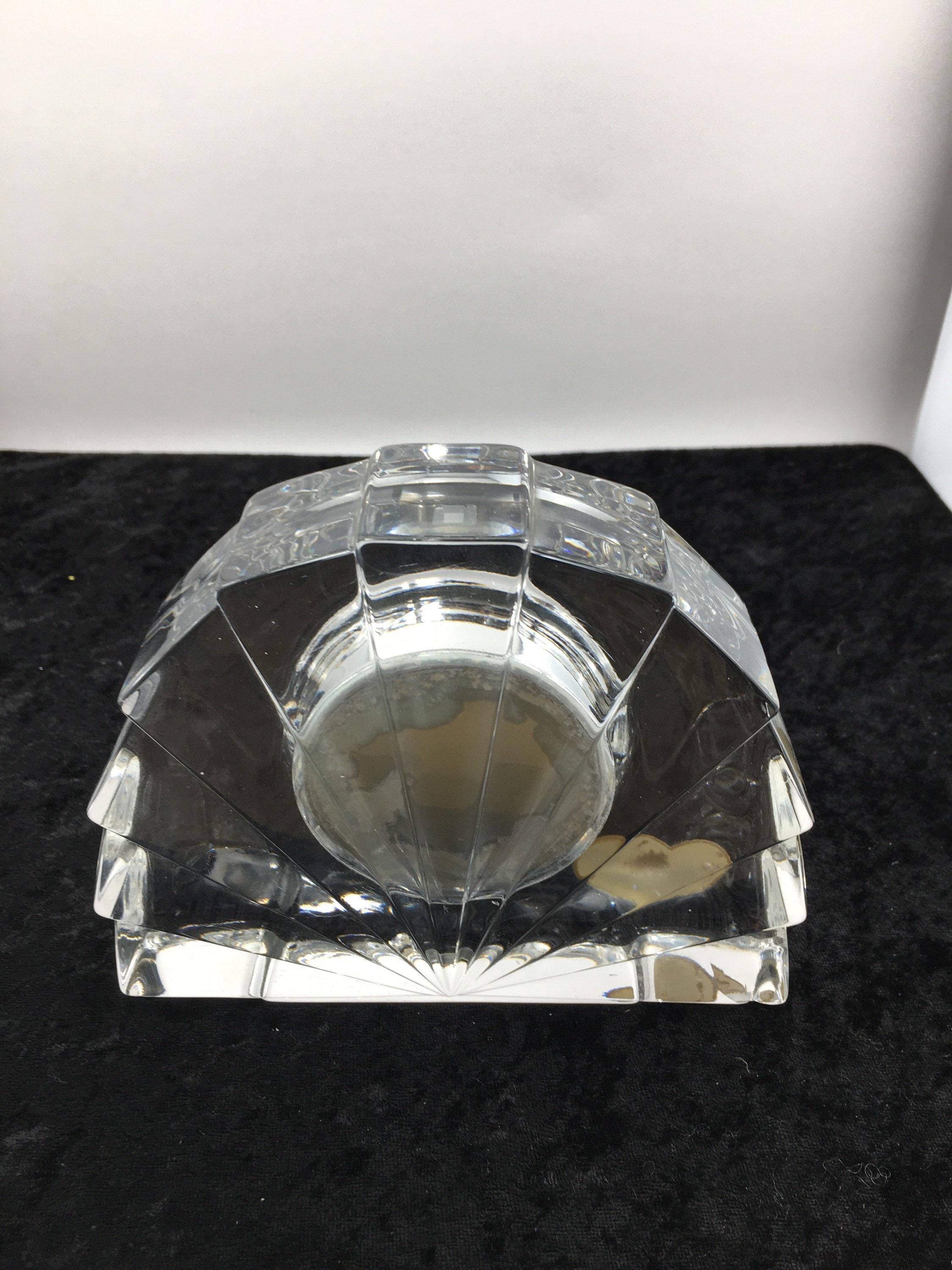 Lead Crystal Vintage Mantle Clock by Westminster Etsy UK